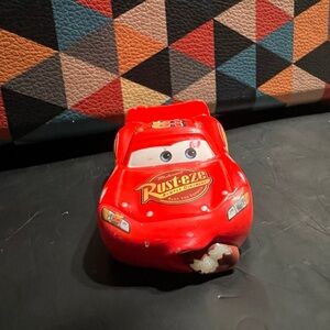 Disney Pixar Cars Tongue Lightning McQueen Loose Mattel Diecast Red Collectible